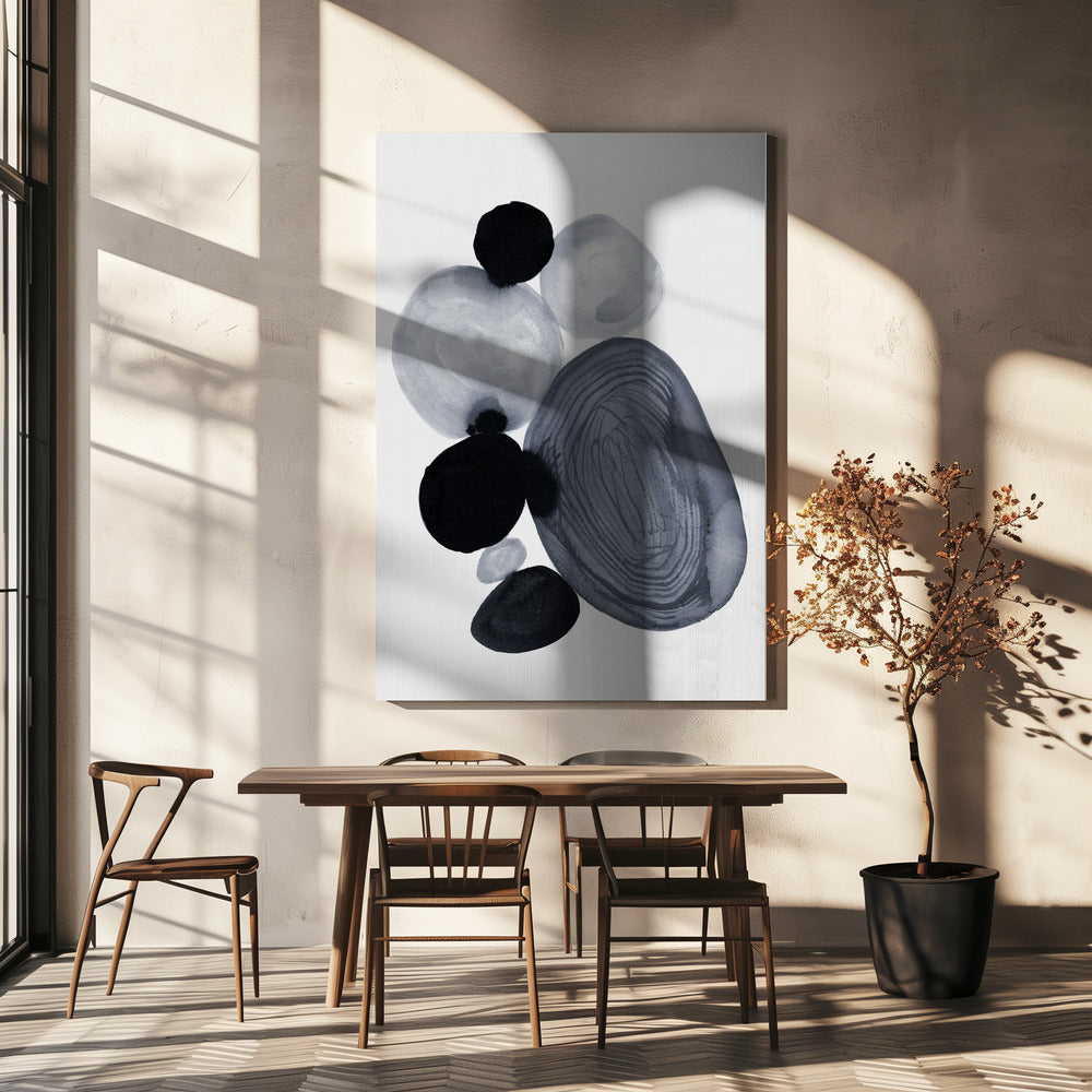 Zen Garden Stones 02 | Canvas