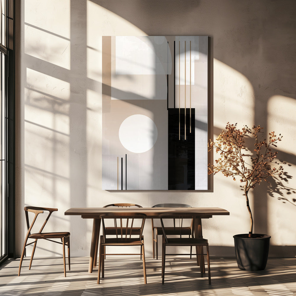 Minimalistische Geometrie | Leinwand
