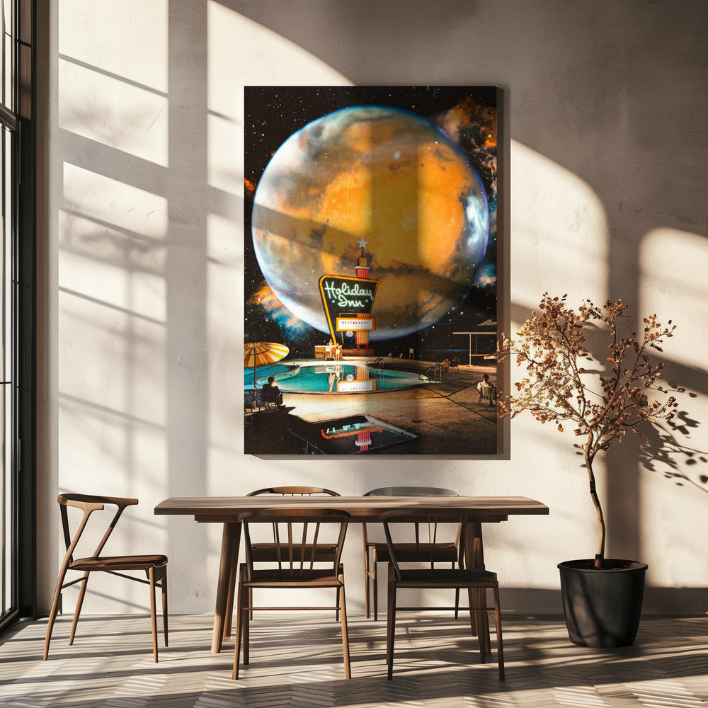 Das Weltraumhotel | Leinwand