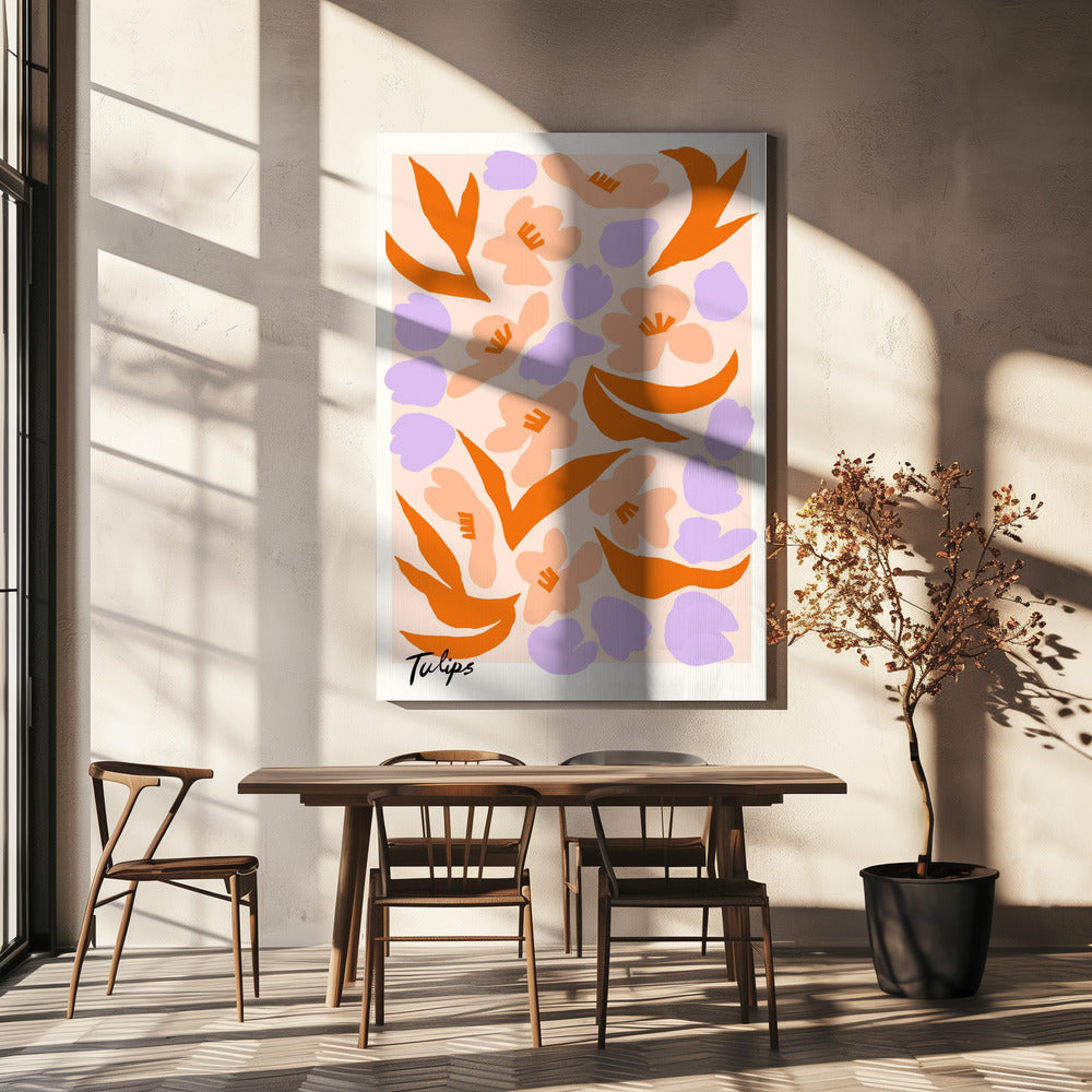 Tulpen 08 | Leinwand
