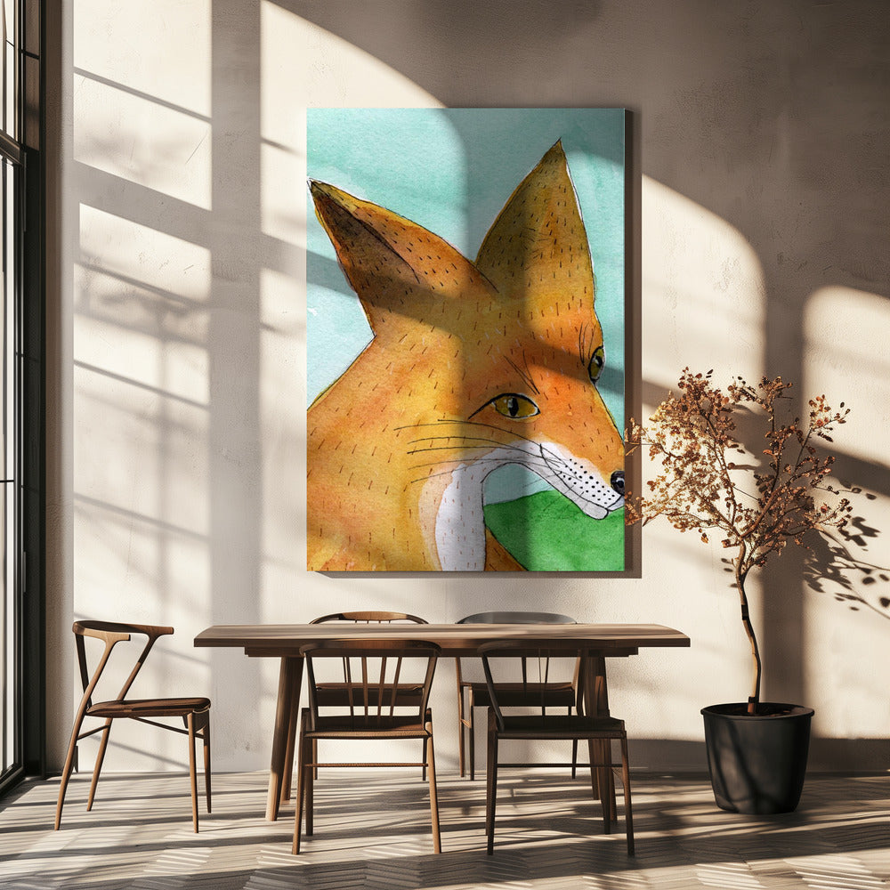 Roter Fuchs | Leinwand