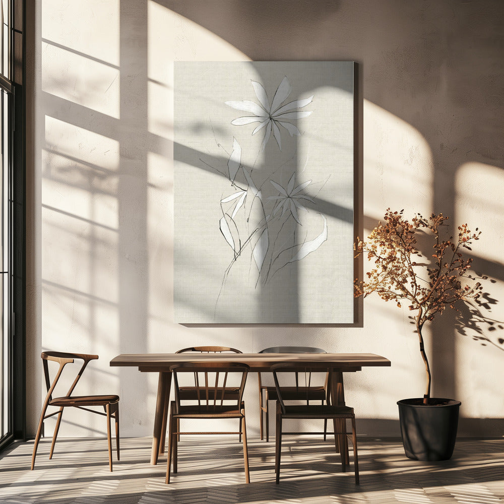 Bauernhof Blume | Leinwand
