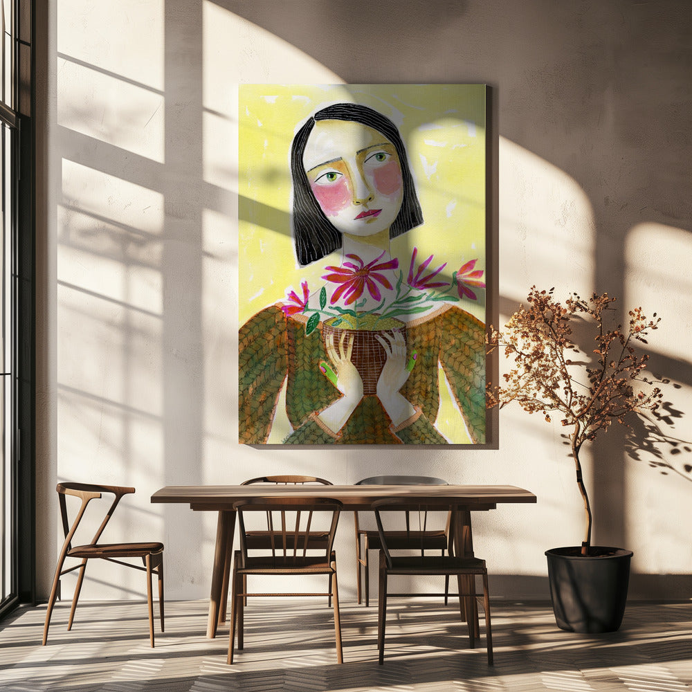 Plant Mum with green thumbs | Canvas