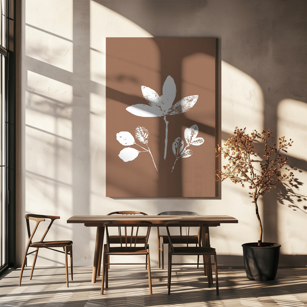 Leaves in Contrast | Canvas