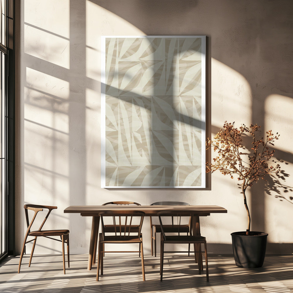 Subtle Botanical Pattern | Canvas