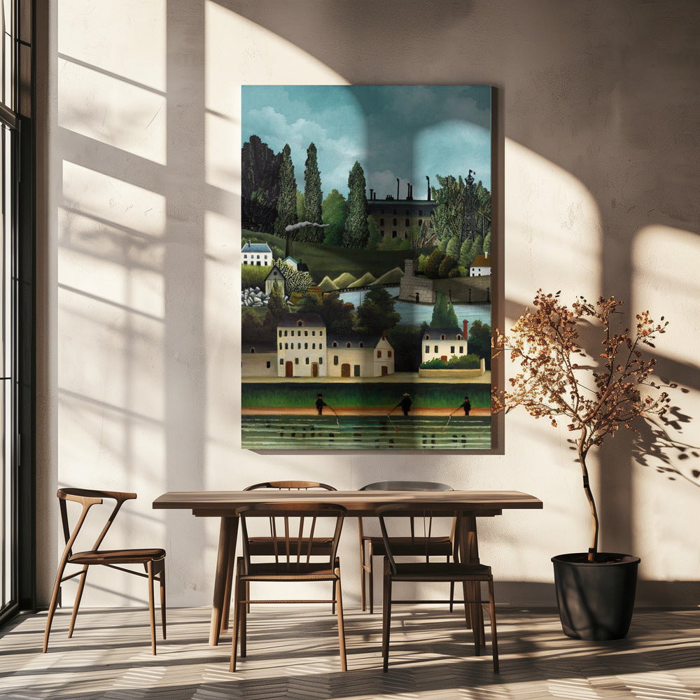 Henri Rousseau Kunst kombiniert | Leinwand