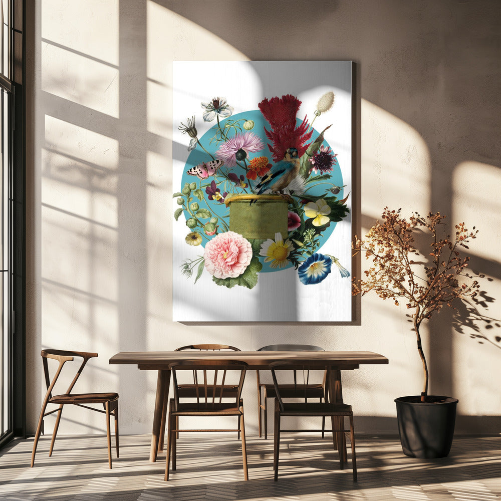 Bunte Blütenharmonie | Leinwand