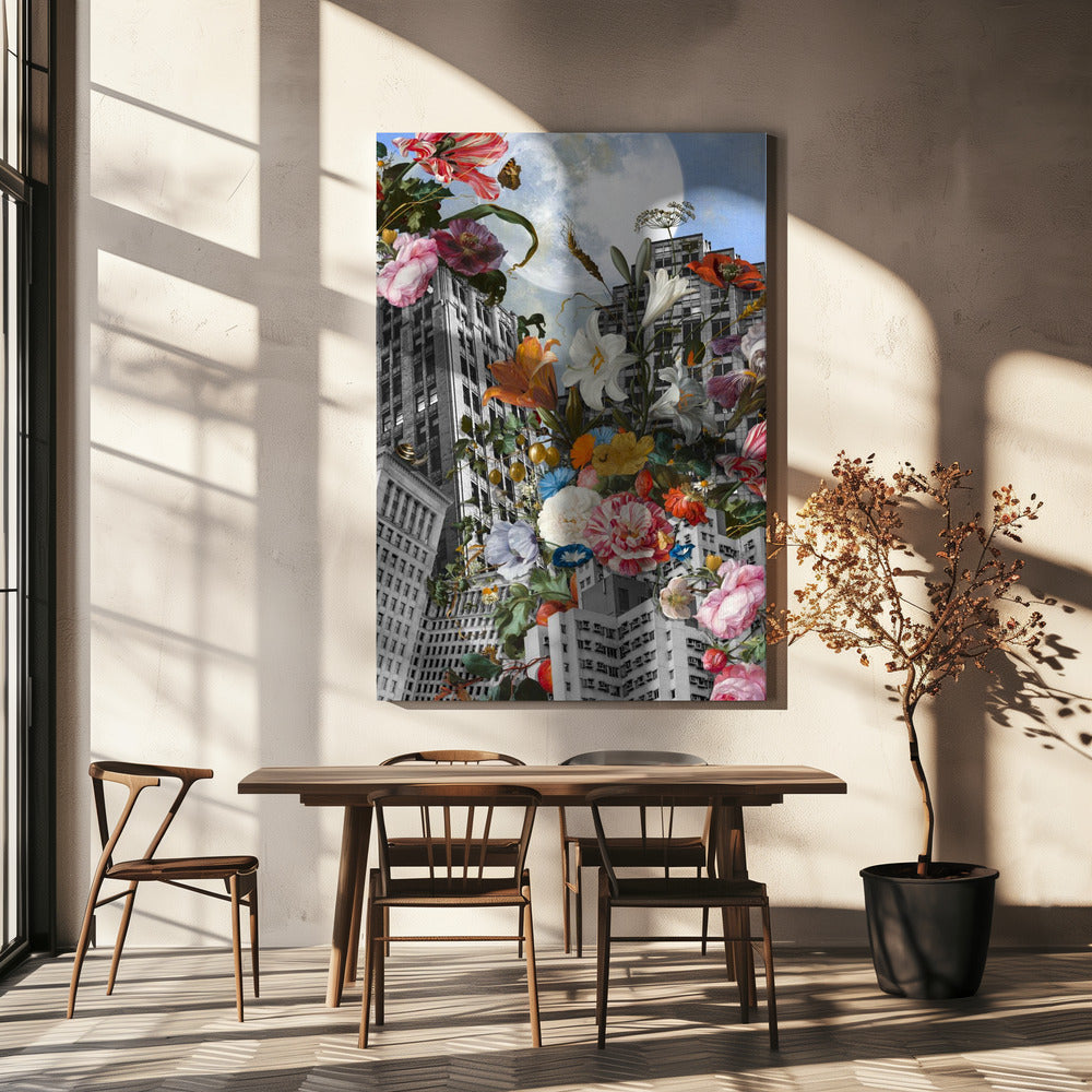 Ein Großstadtstillleben | Leinwand