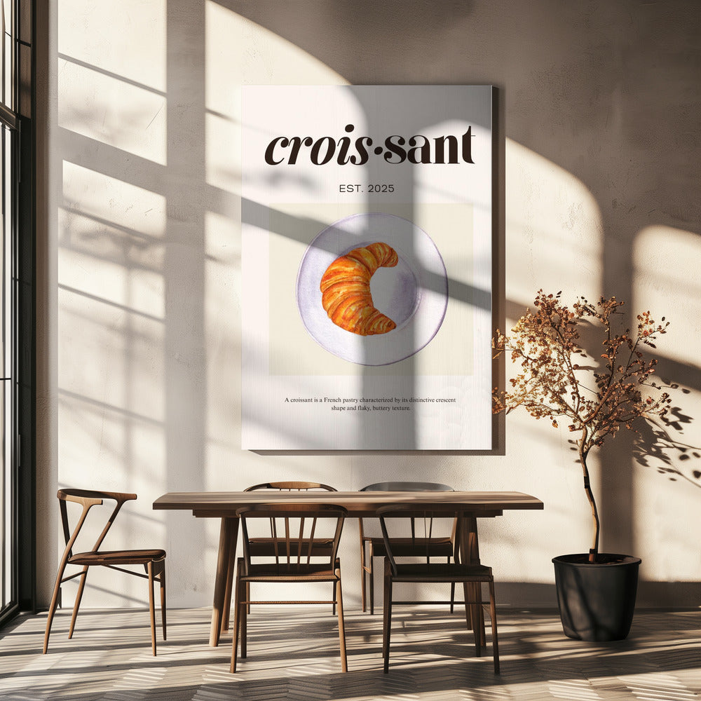 Croissant | Leinwand