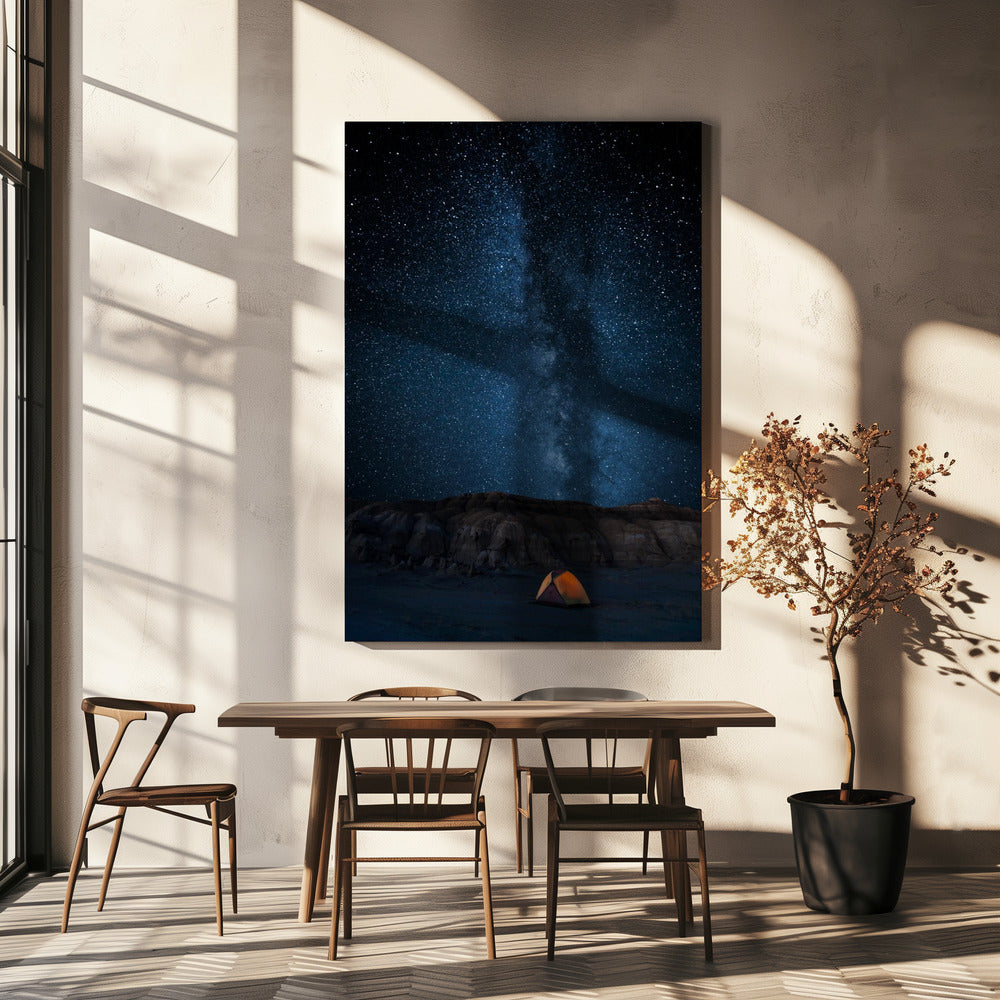 Der Himmel ist meine Decke | Leinwand