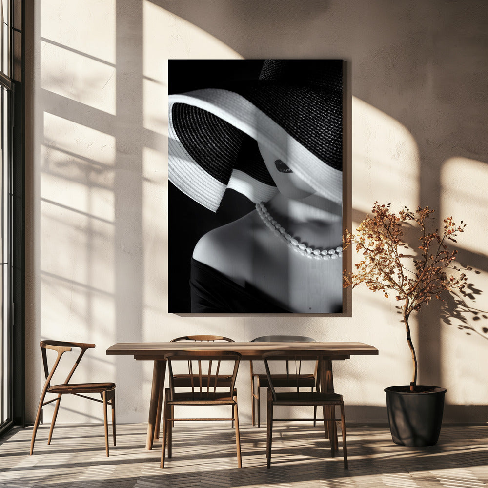 Elegance in Shadow | Canvas