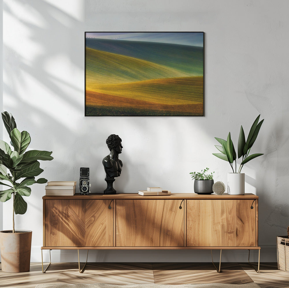Spring fields | Poster