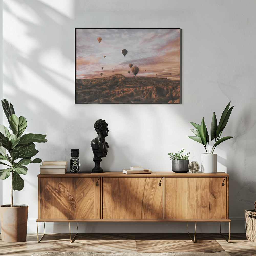 Heißluftballon von Kappodok | Poster