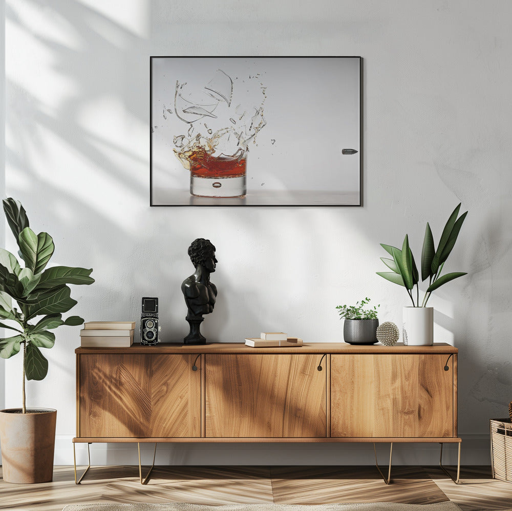 Whisky-Schuss | Poster