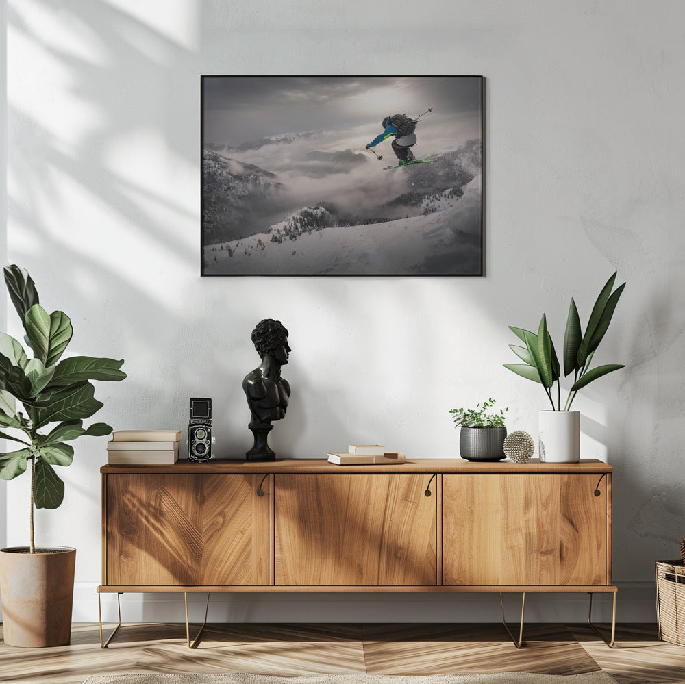 Backcountry skiing | Poster