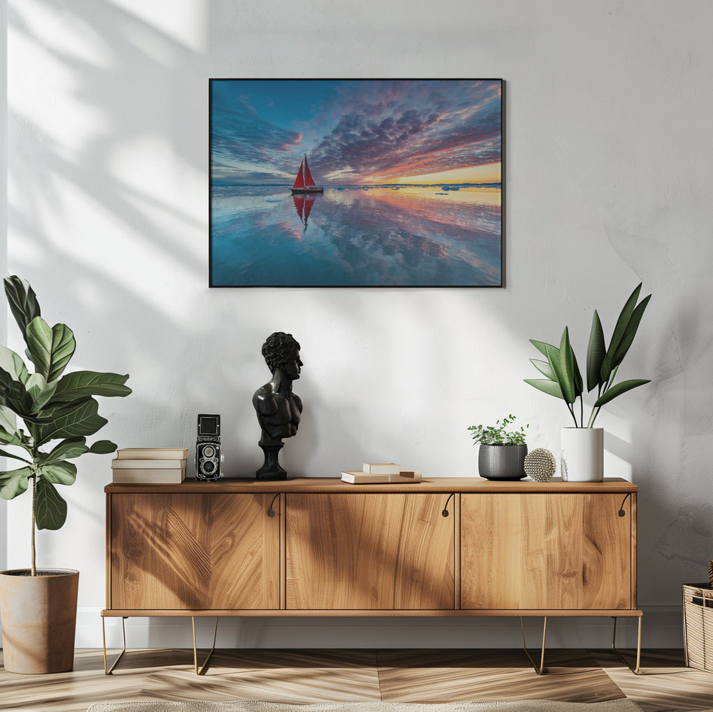 Grönland Feuerhimmel | Poster