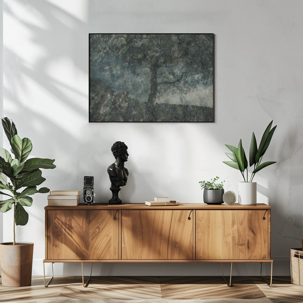 Rocks and a tree | Poster