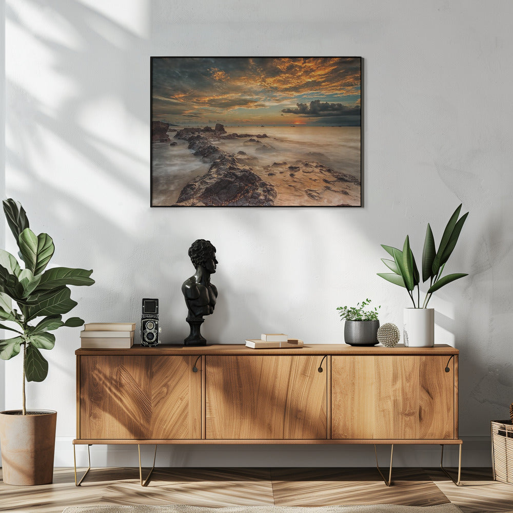 Wütender Strand | Poster