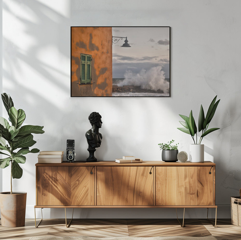 Die Wand und die Welle | Poster