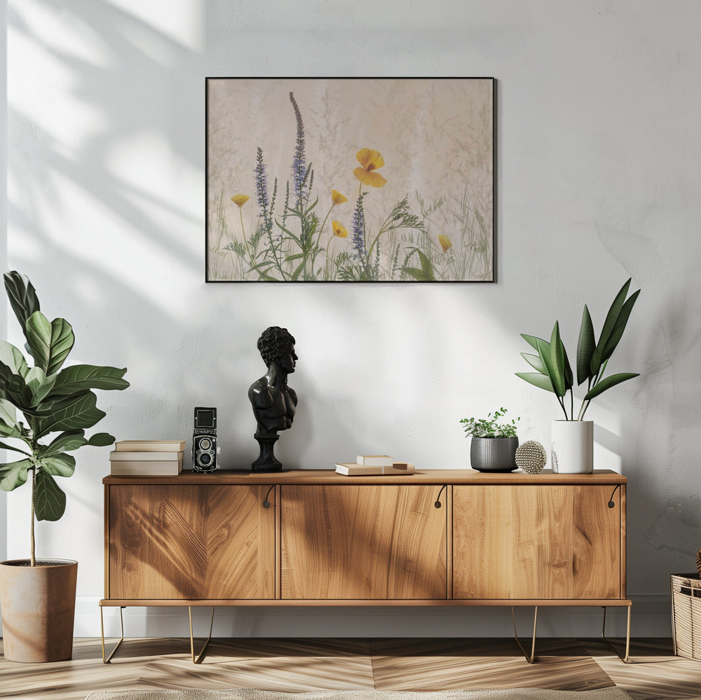 Dreaming of flowers | Poster