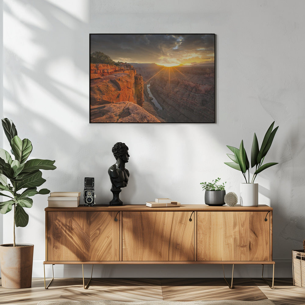 Sonnenaufgang über dem Grand Canyon | Poster