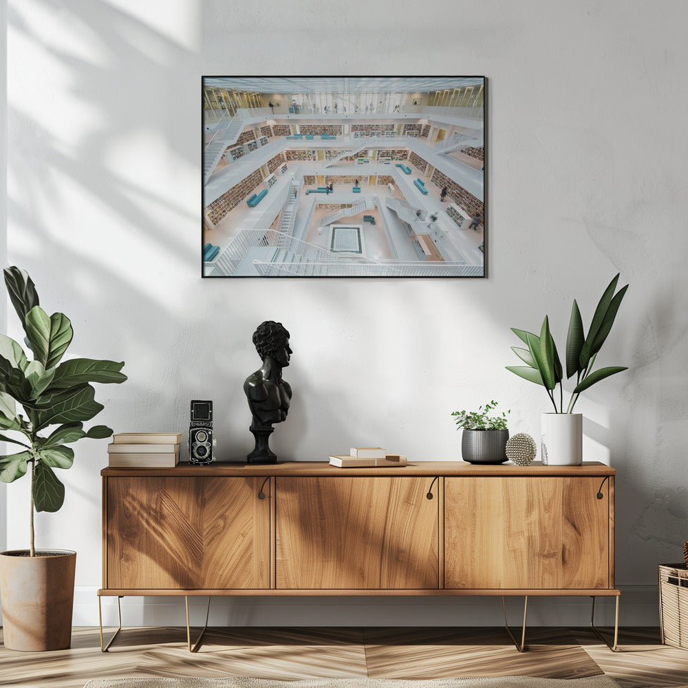 Bibliothek Stuttgart | Poster