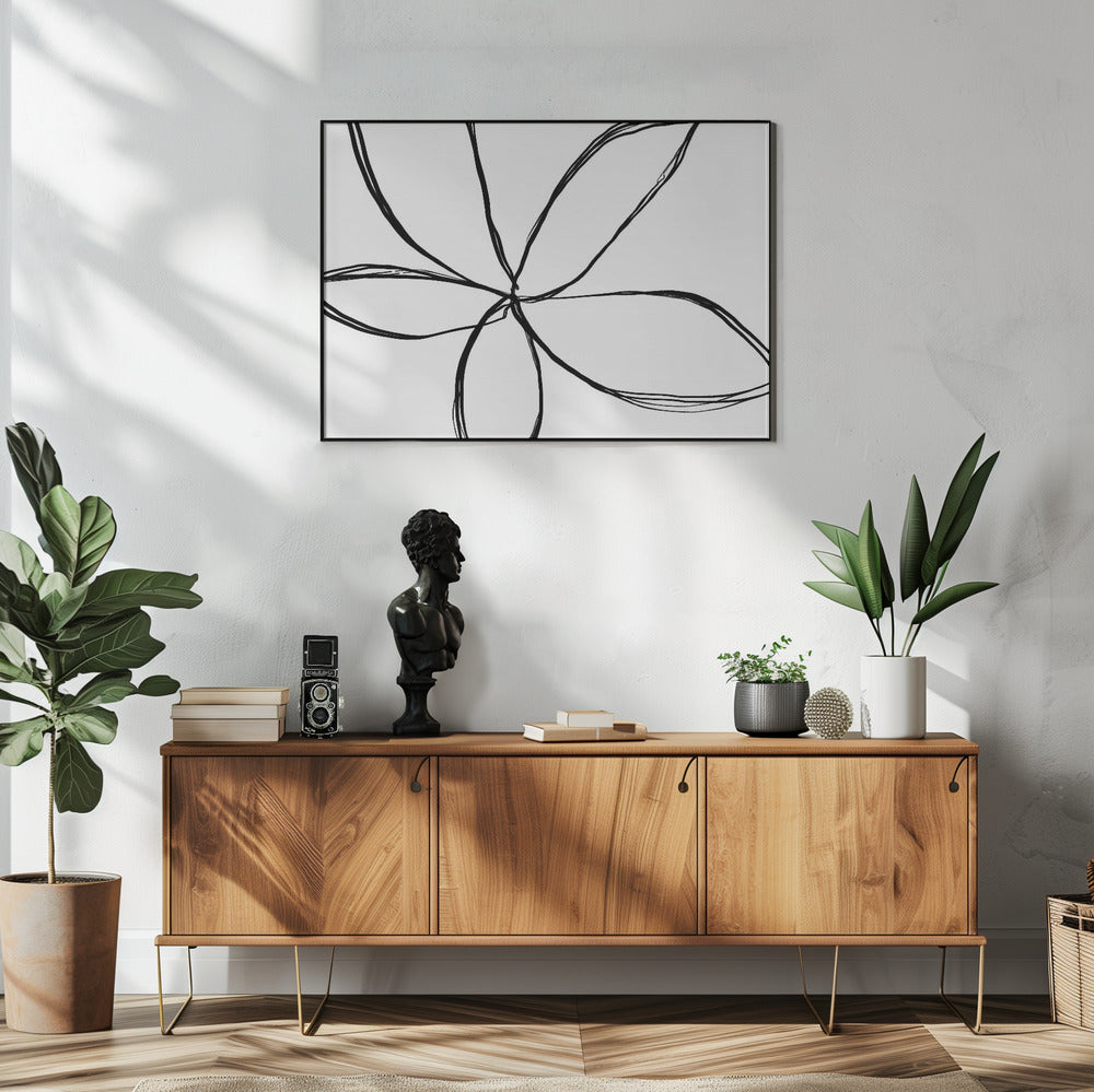 Einfache Blume | Poster