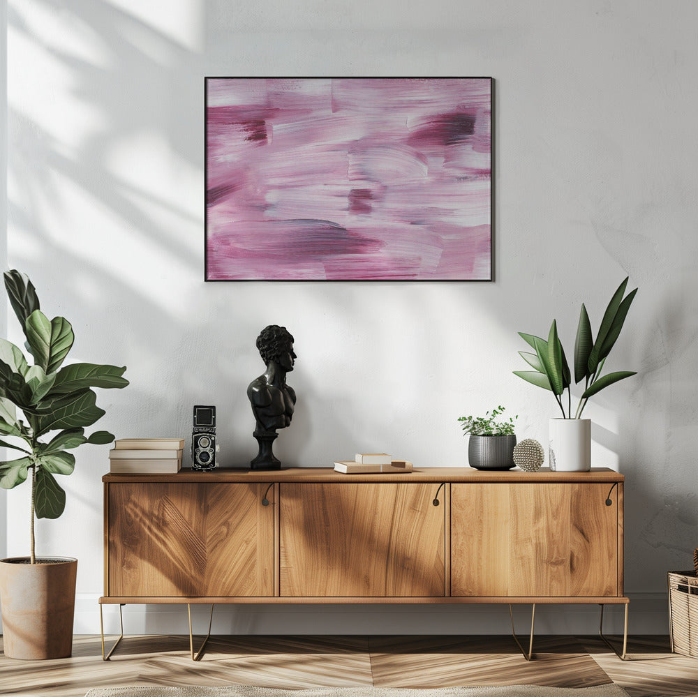 Ausdrucksstarke bunte Pinselstriche | Poster