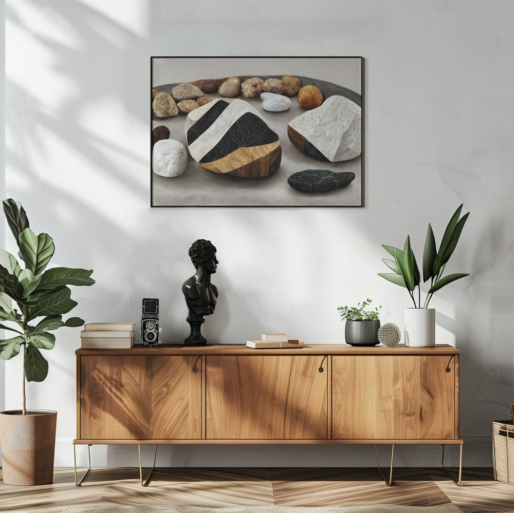 Layered Stonescape | Poster