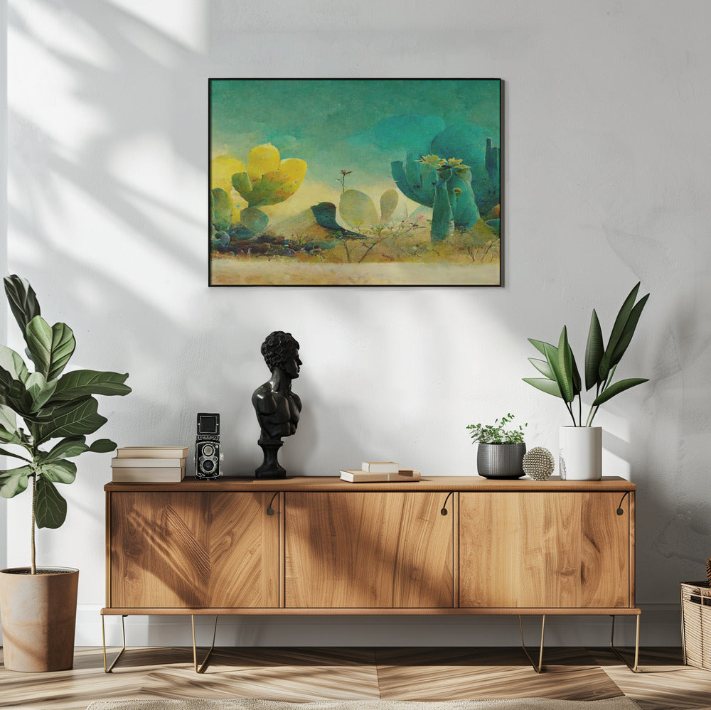 Desert Bloomscape | Poster