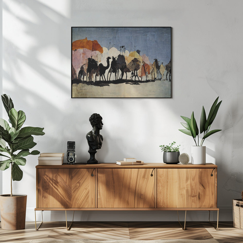 Wüstenkarawanenreise | Poster