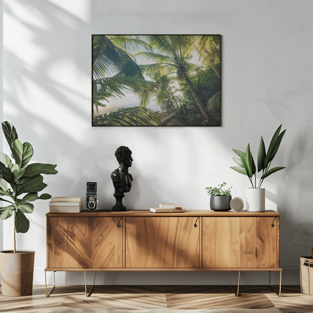Hide under Palms | Poster