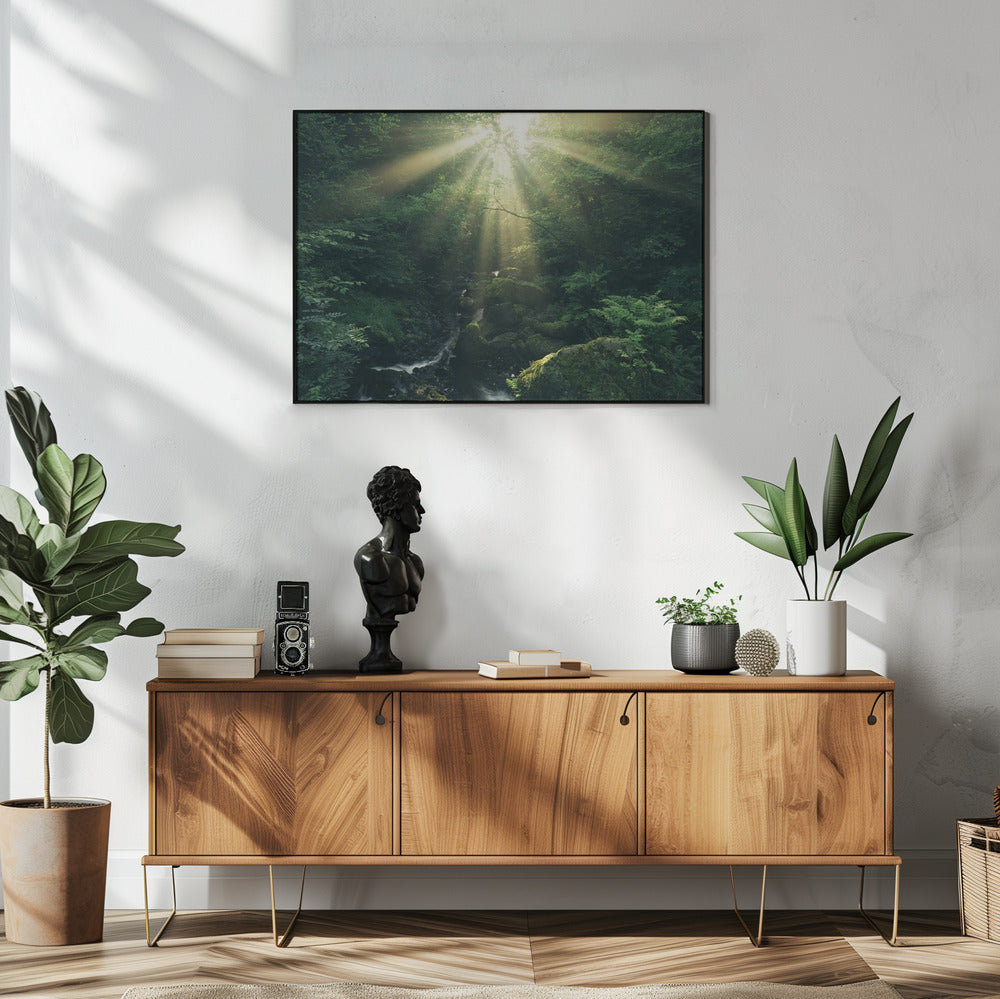 Green Rays | Poster