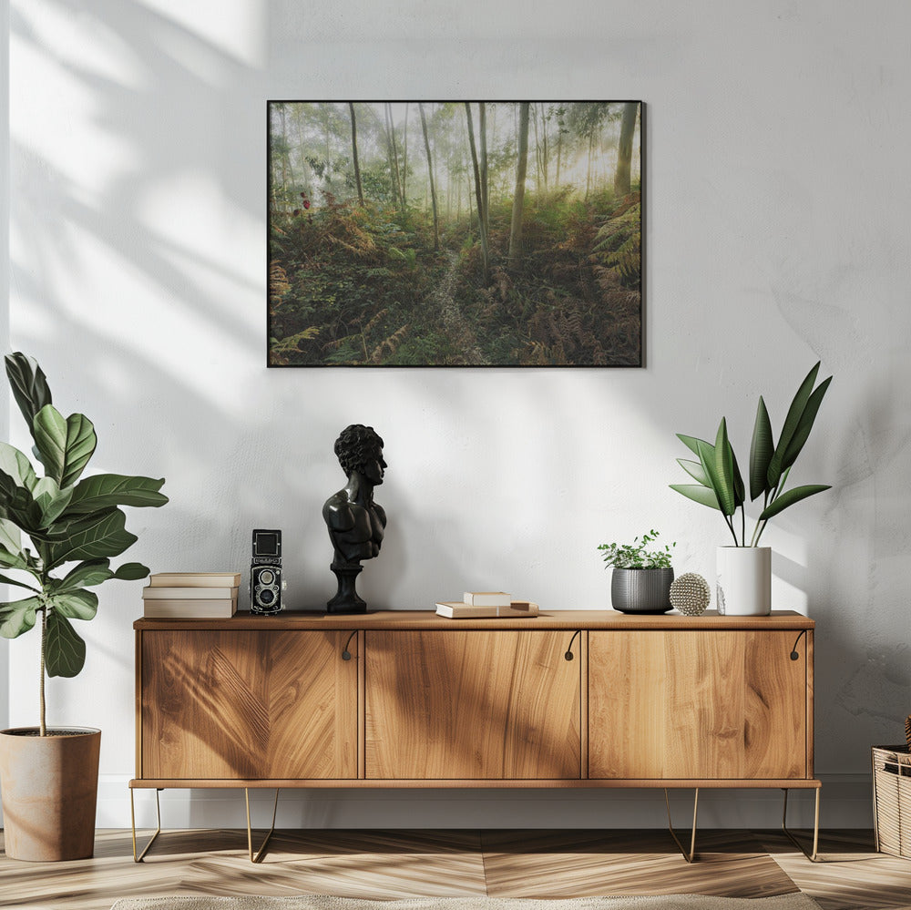 Foggy Woods II | Poster