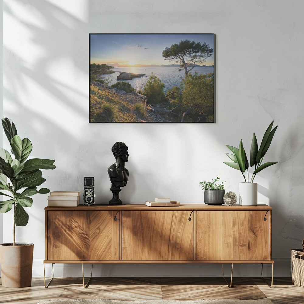 Mediterraner Sonnenuntergang | Poster