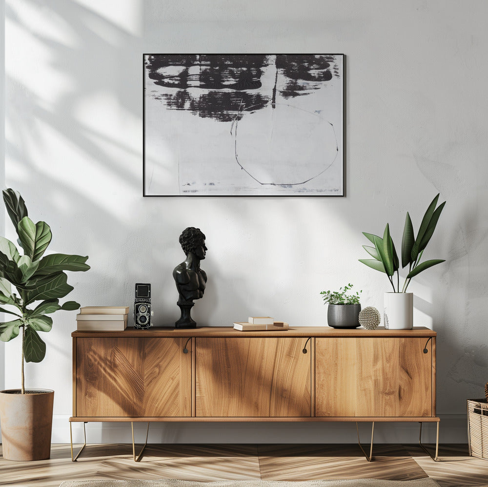 Monochromes Flüstern | Poster