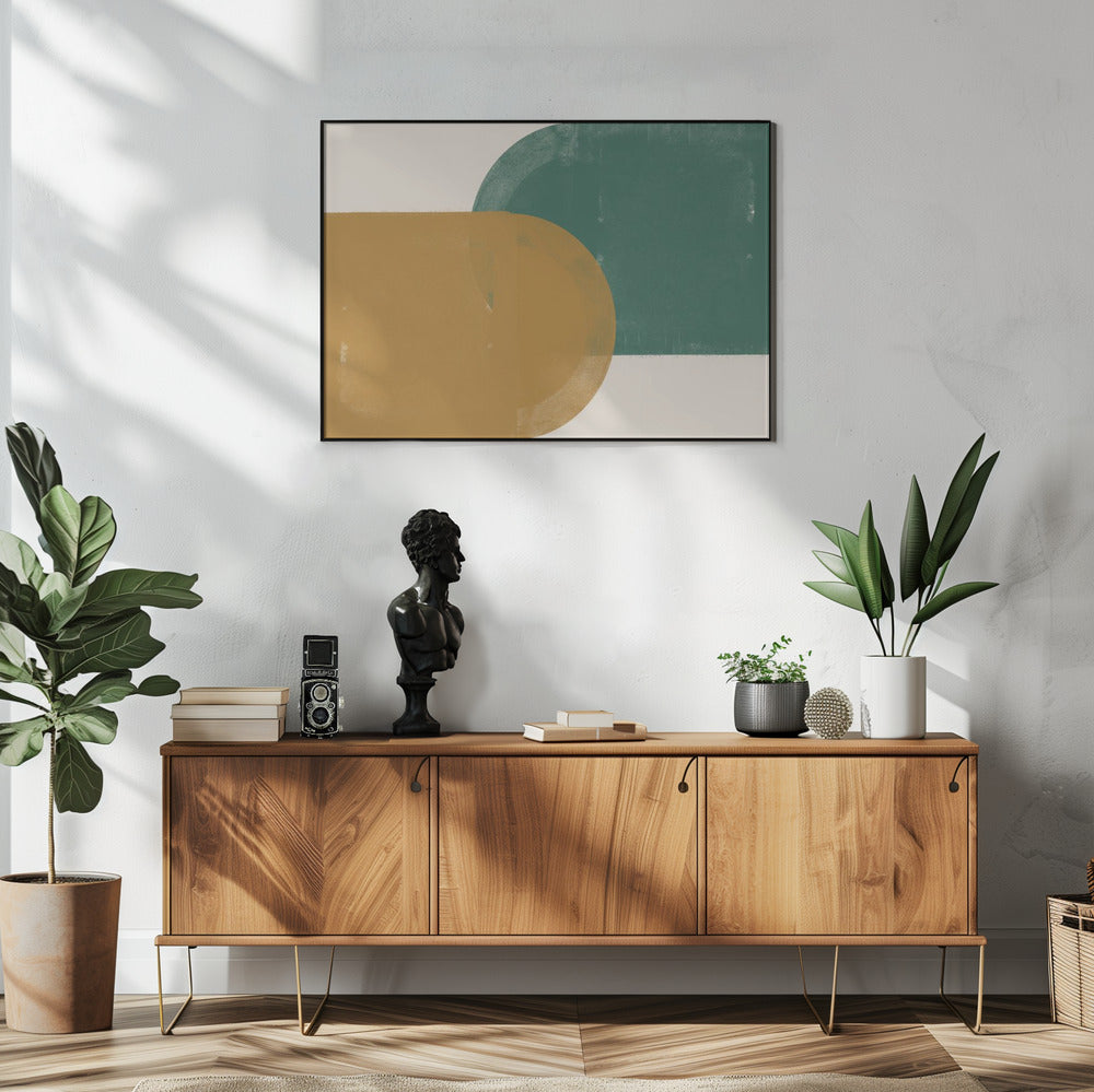 Verfinsterte Geometrie | Poster