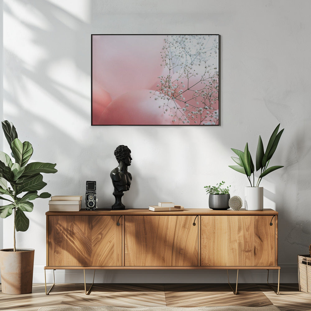 Blüten und Luftballons | Poster