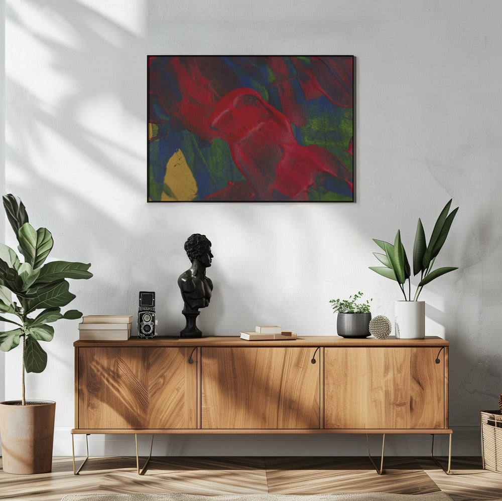 colored paints | Poster