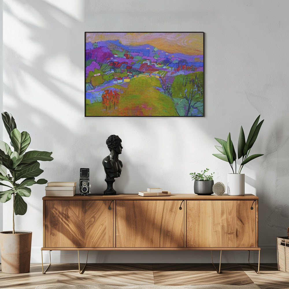 Naturinspirierte Landschaft | Poster