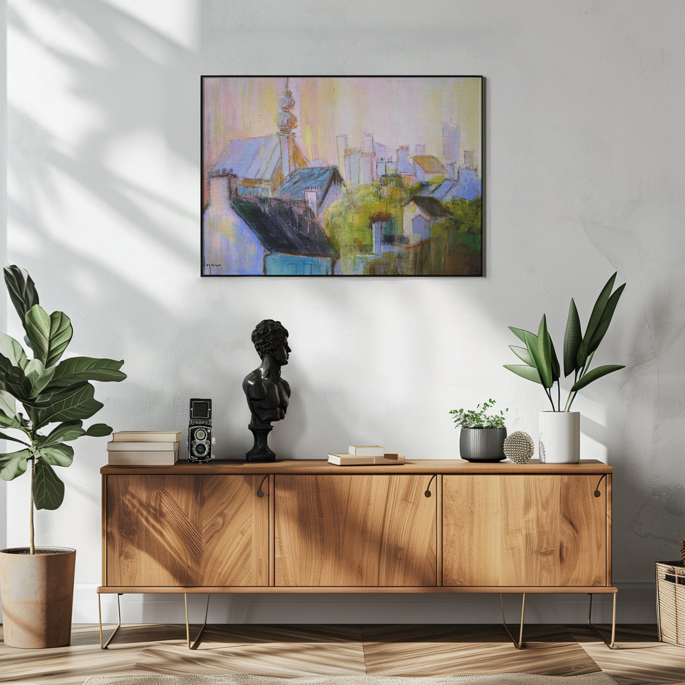 Pariser Sonnenaufgang | Poster