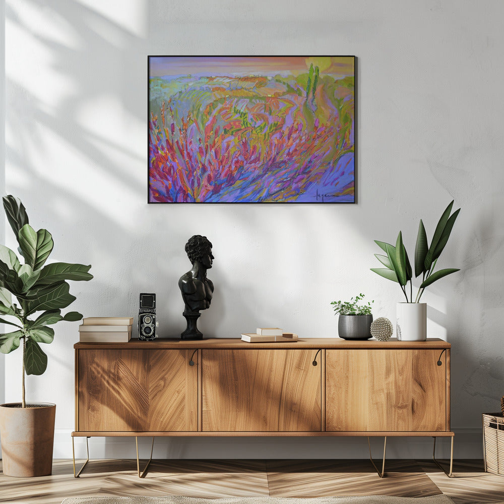 Vivid Colors And Delicate Petals | Poster