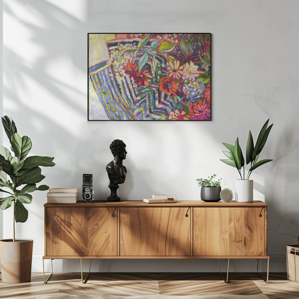 Mäandernder Gartenweg | Poster