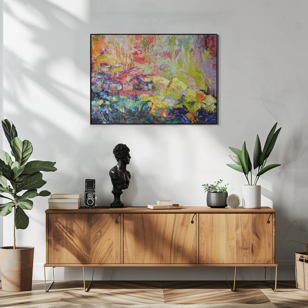 Eine Symphonie farbenfroher Harmonie | Poster