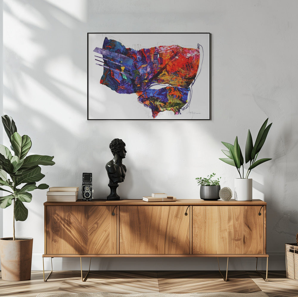 Lebendiger Wandteppich | Poster