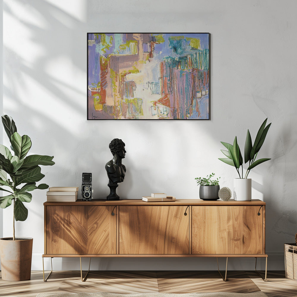 Der Dorfplatz | Poster