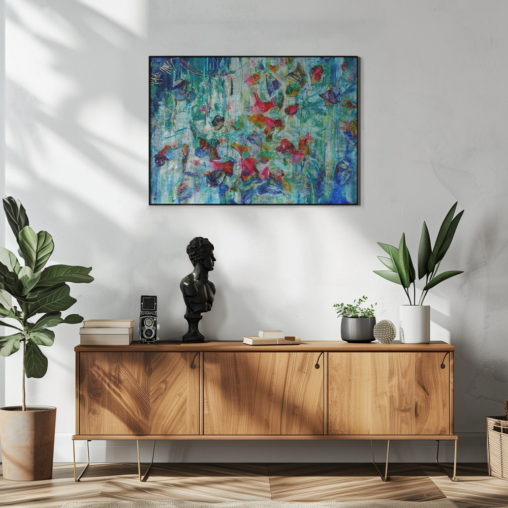 Blooming Shimmer: Funkeln im Licht | Poster