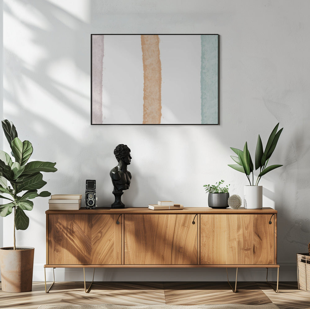 Colorful Stripes Harmony | Poster