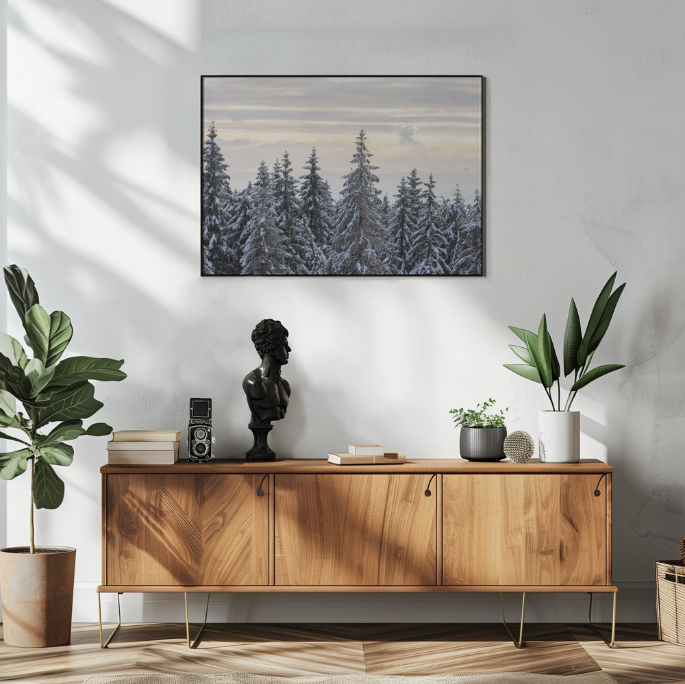 Snow Covered Trees 8 | Poster