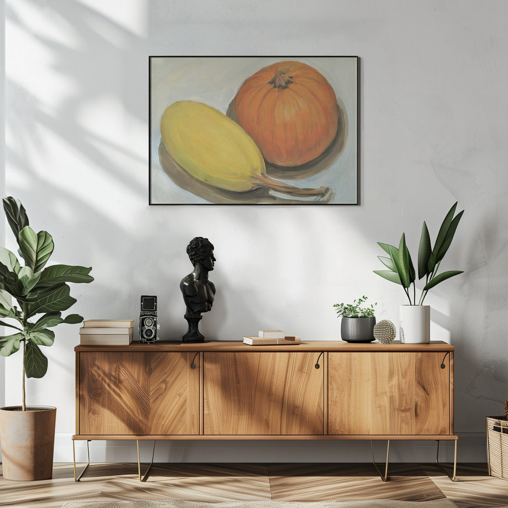 Kürbis und Squash | Poster